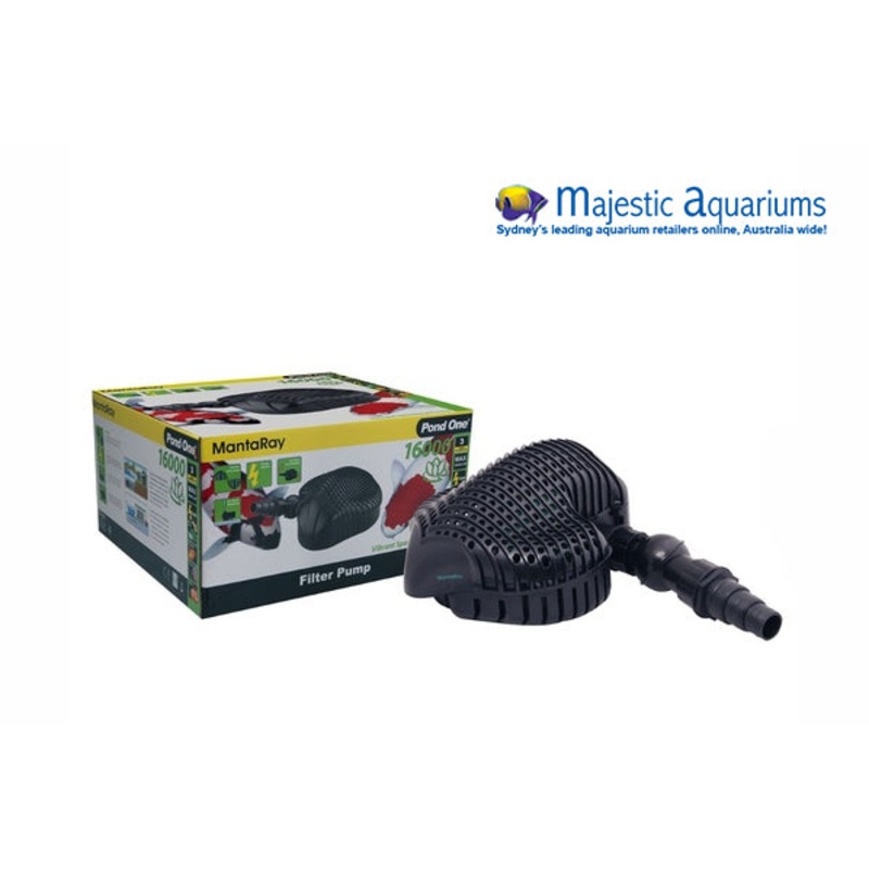 MantaRay 16000 Filter Pump 16000LH 6.5mh H 10m Cable