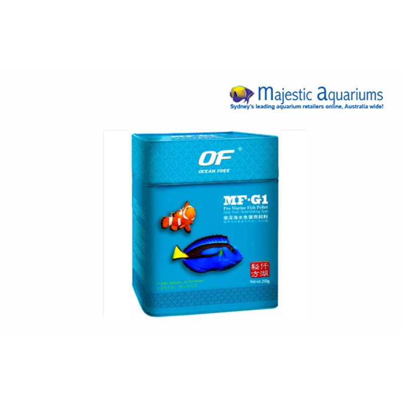 Ocean Free Pro-Marine Fish Pellets 250gm