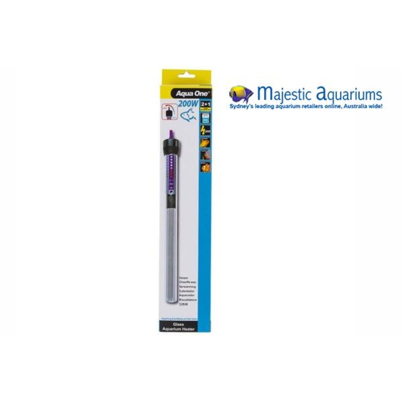 Aqua One Glass Heater 200W 30cm