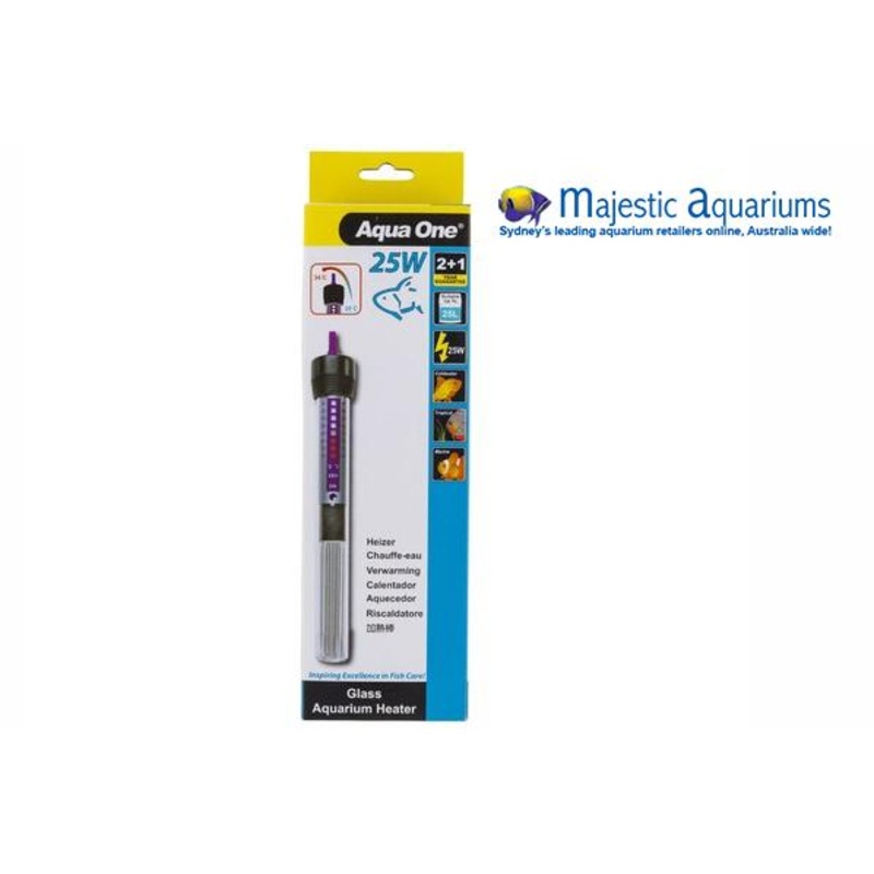 Aqua One Glass Heater 25W 18.5cm