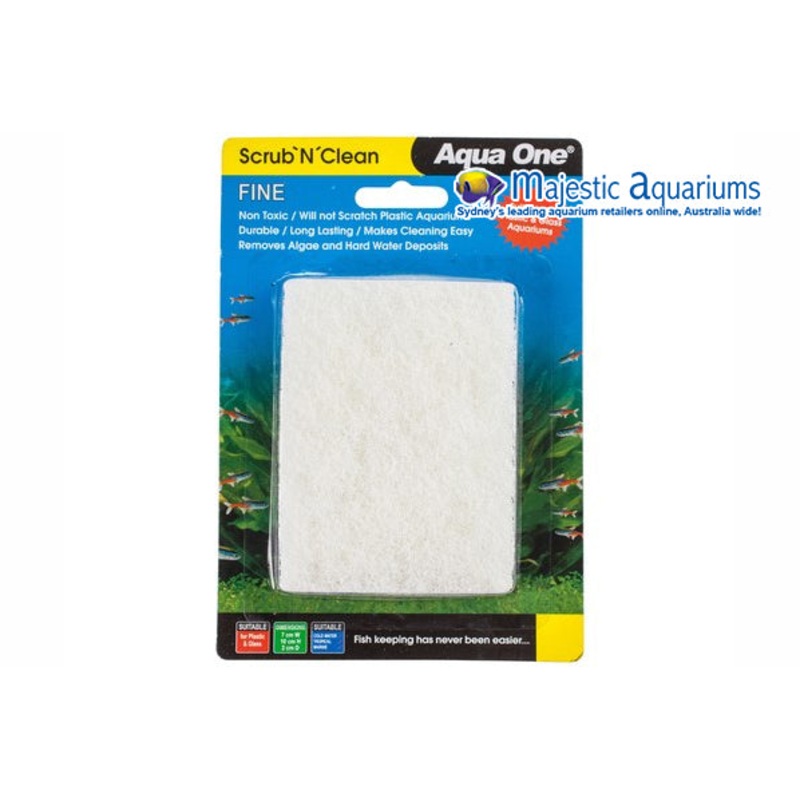 Aqua One Scrub N Clean Algae Pad Fine Small