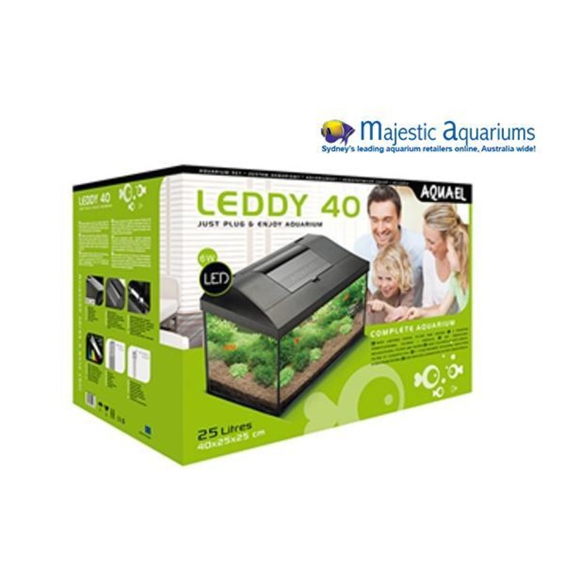 Aquael Leddy 40 Aquarium Black