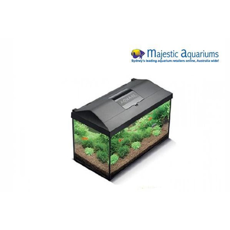 Aquael Leddy 75 Aquarium Set Black