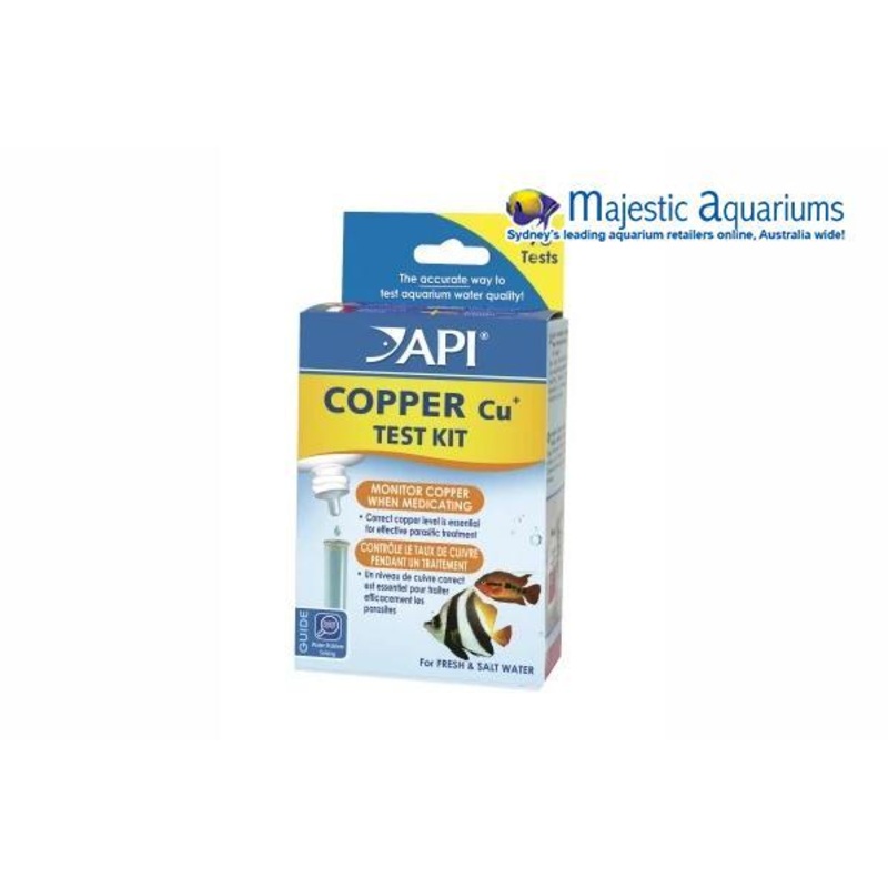 API Copper Test Kit Liquid 1.25oz Fresh/Saltwater