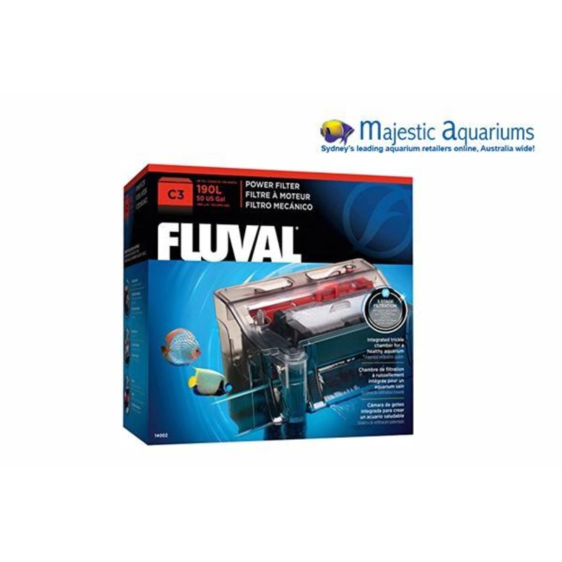 Fluval C3 Hang On Filter Up To 190ltr