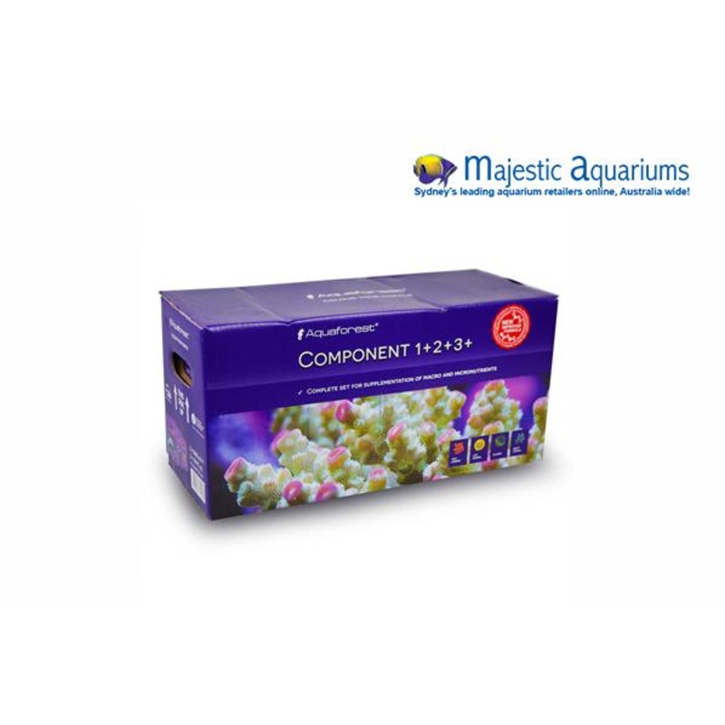 Aquaforest Component 1+, 2+, 3+, 3x5L 3 x 5 L