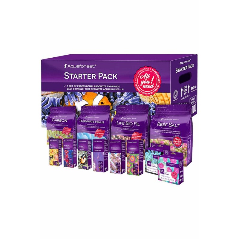 Aquaforset Starter Pack  Box