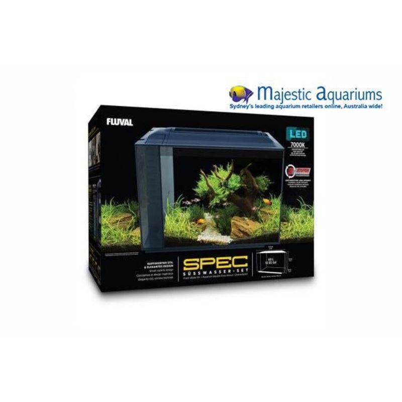 Fluval Spec XV Aquarium Black 60ltr