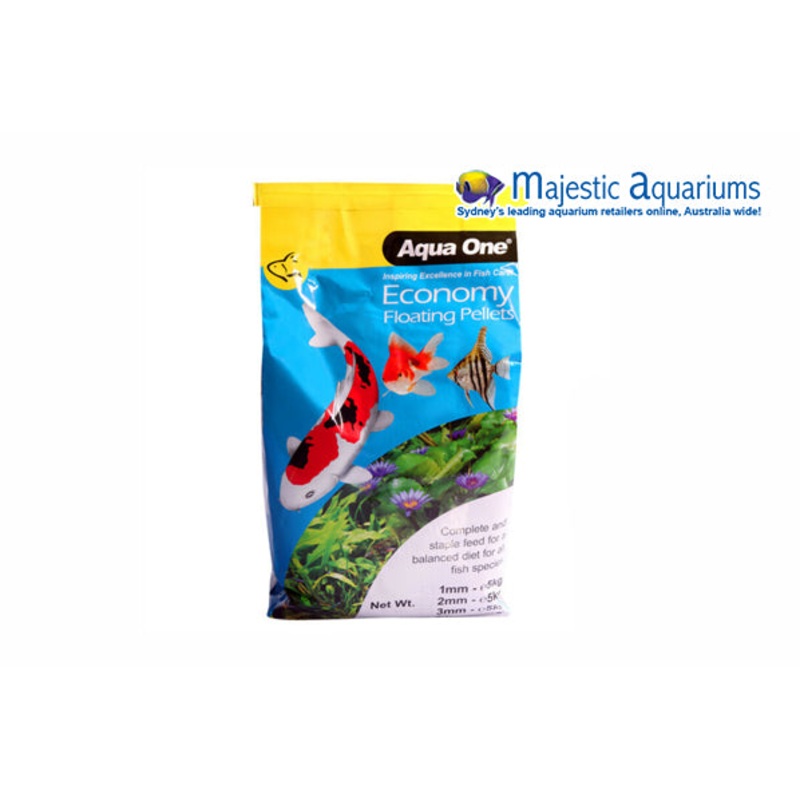 Aqua One Economy Pellet Food 3mm 5kg Bag