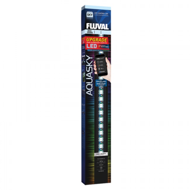 Fluval Aqsky 2.0 LED Light 99 - 130cm 30w (suits 120cm tank)