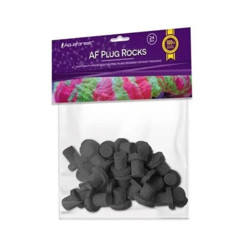 Aquaforest AF Plug Rocks Black 24pcs