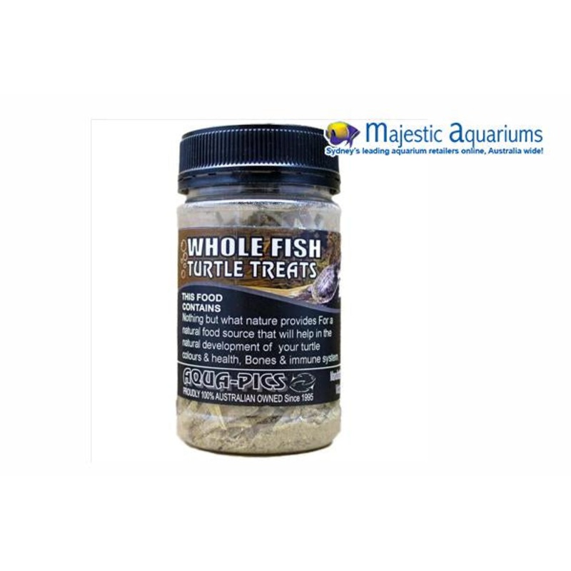 Aqua-Pics Whole Fish Turtle Treat 110g