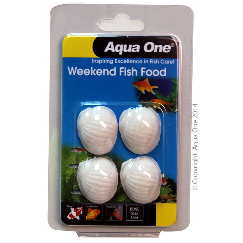 Block Weekend Fish Food 20g
