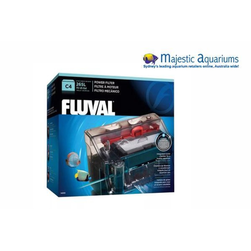Fluval C4 Hang On Filter Up To 265ltr