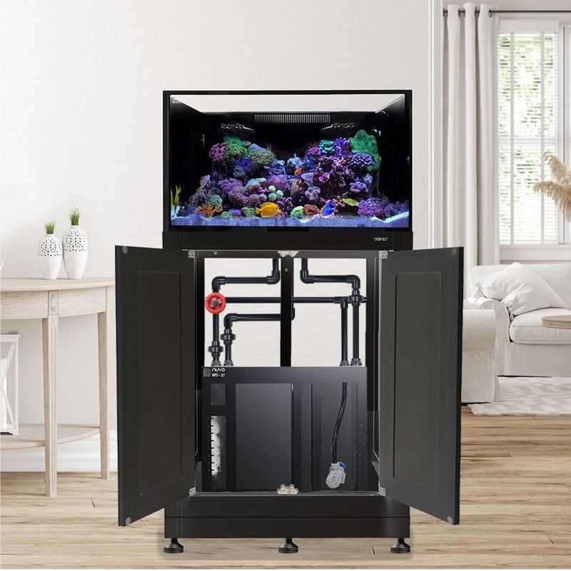 EXT 112 Gallon Lagoon Aquarium Complete Reef System  Black (Made to Order)