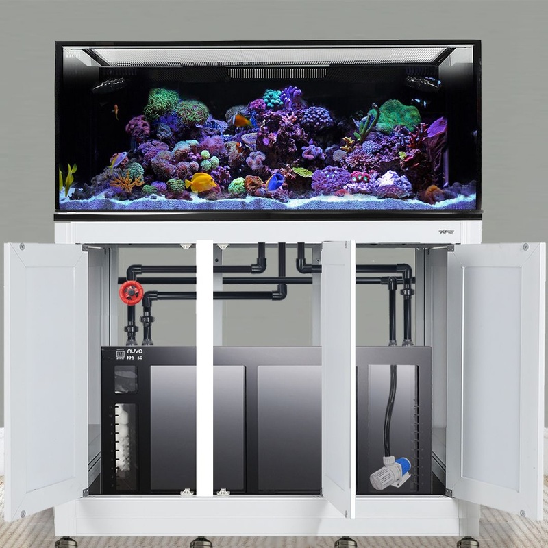 EXT 170 Gallon Complete Reef System  White
