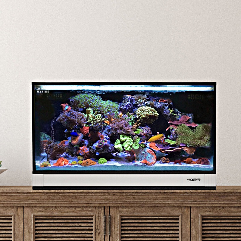 Fusion Pro 2 | 25 AIO Lagoon Aquarium w/ APS Pedestal - White