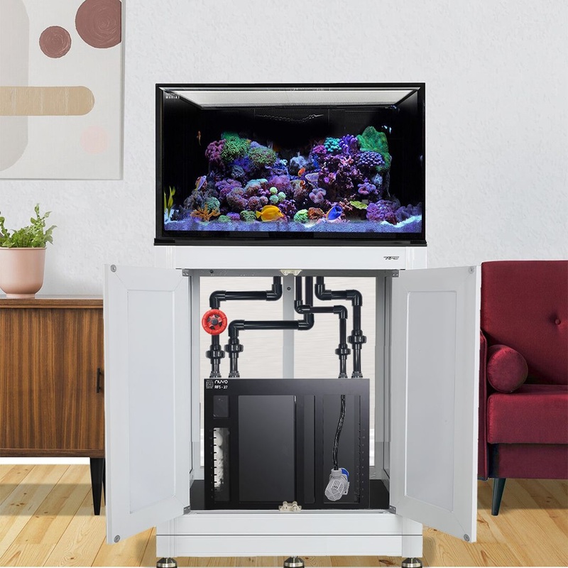 INT 112 Gallon Lagoon Aquarium Complete Reef System  White (Made to Order)