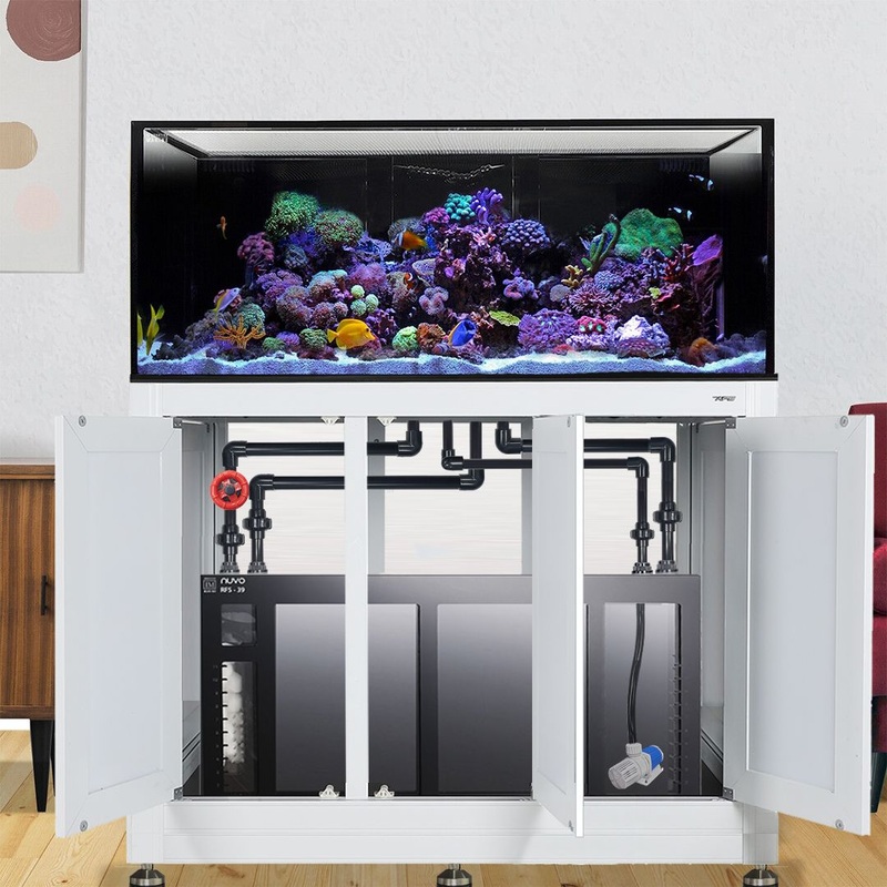 INT 150 Gallon Lagoon Aquarium Complete Reef System  White (Made to Order)