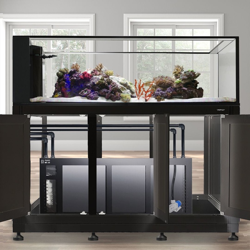 INT 200 Gallon Peninsula Complete Reef System  Black (Made to Order)
