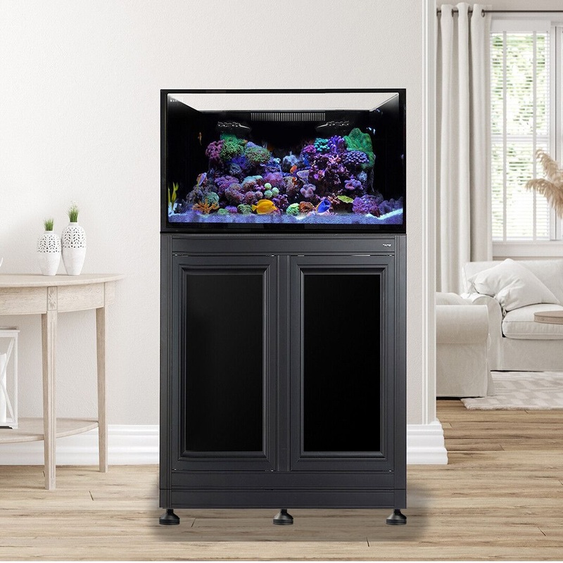 EXT 112 Lagoon Aquarium w/ APS Stand - Black (Made to Order)