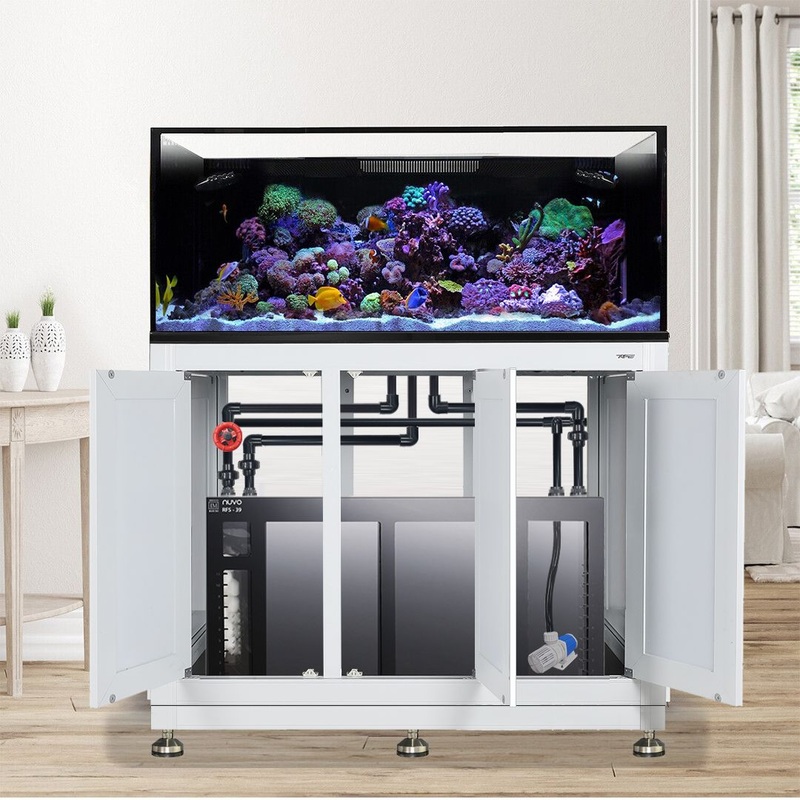 EXT 150 Gallon Lagoon Aquarium Complete Reef System  White (Made to Order)