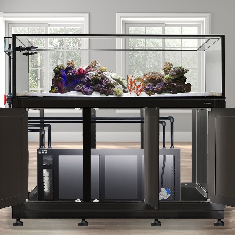 EXT 200 Gallon Peninsula Complete Reef System  Black (Made to Order)