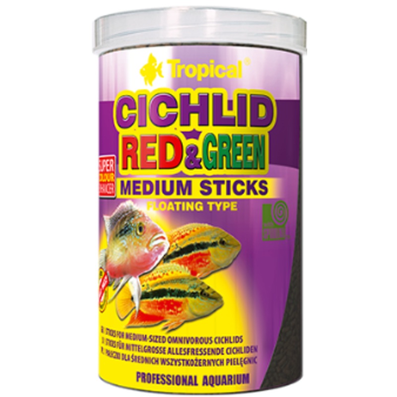 CICHLID RED & GREEN  STICKS