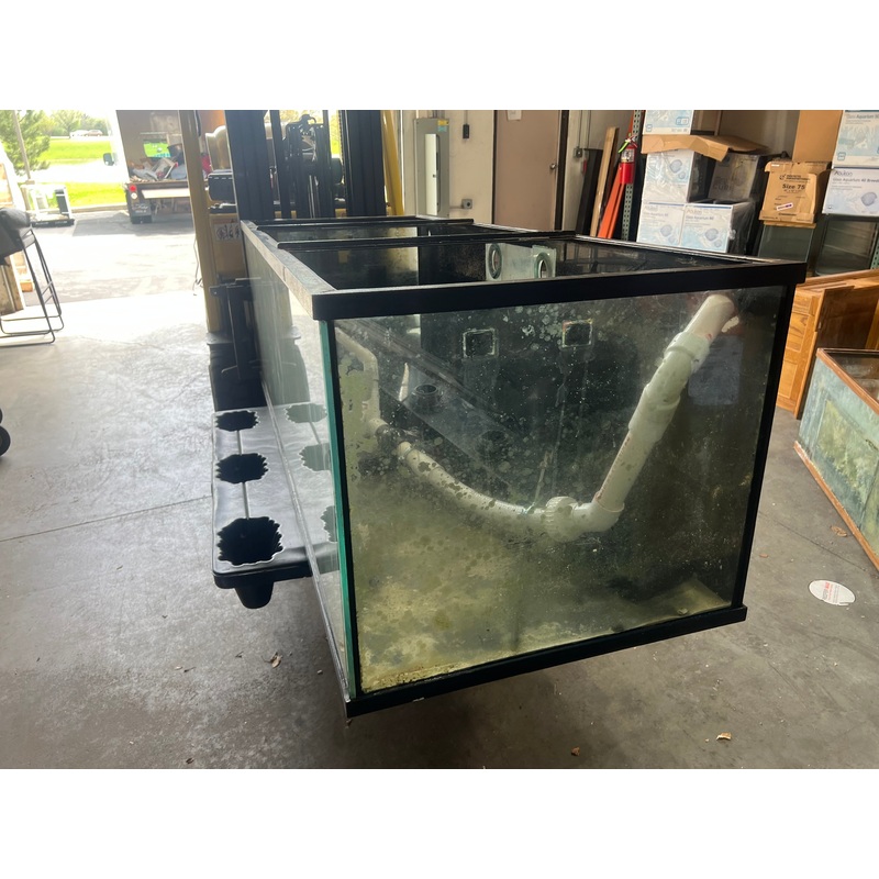 USED 260 Gallon Aquarium with Metal Stand