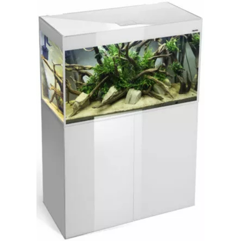 AQUAEL GLOSSY ST AQUARIUM WHITE