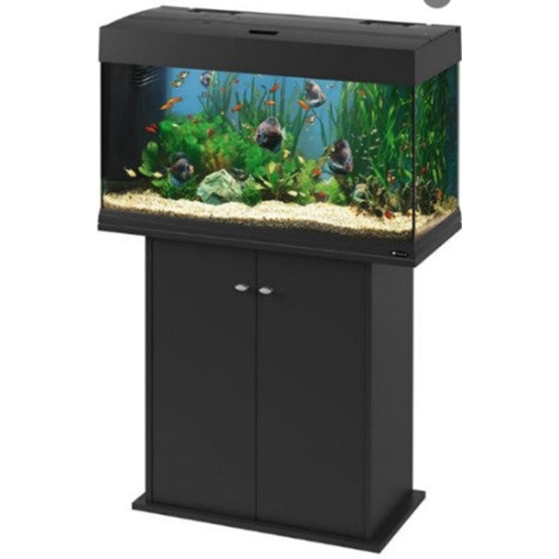 DUBAI 80 AQUARIUM BLACK LED