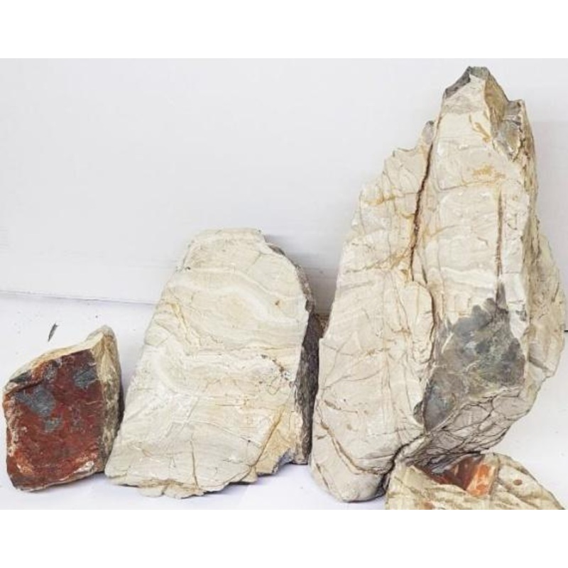 GREY LINED ROCK 15-25cm per kg