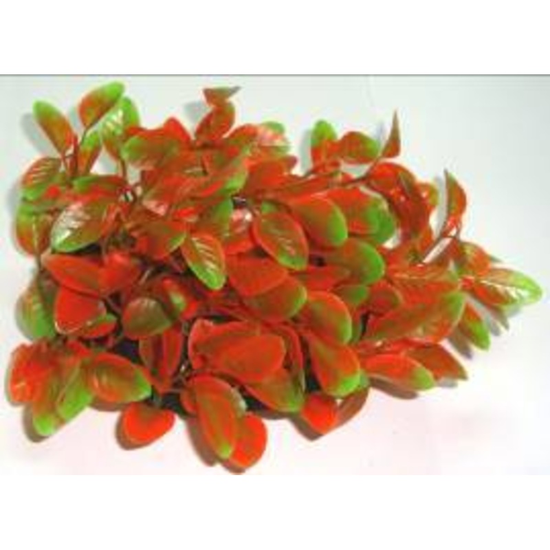 PLASTIC BUSH RED 9cm