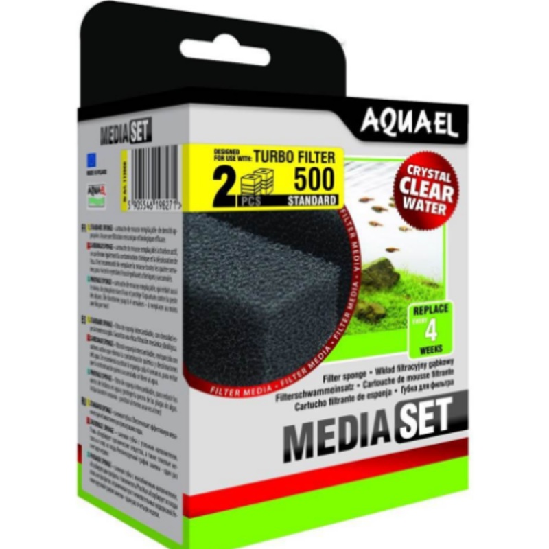2 FILTER SPONGE FOR TURBO FILTER 500