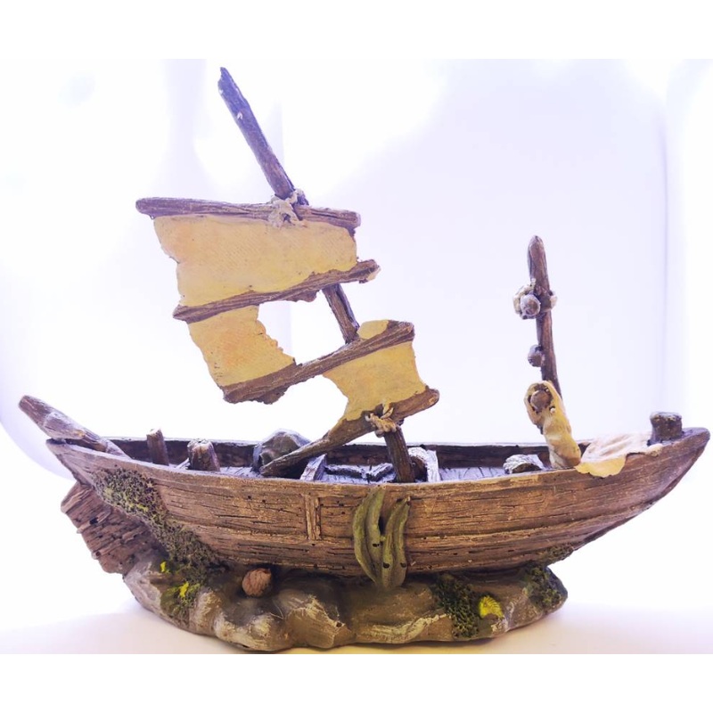 AQUARIUM DCOR CHINESE SHIP
