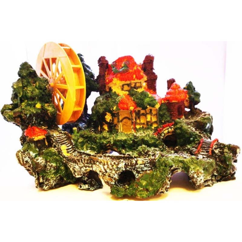 DCOR CHINESE CITY WITH AIR MILL
