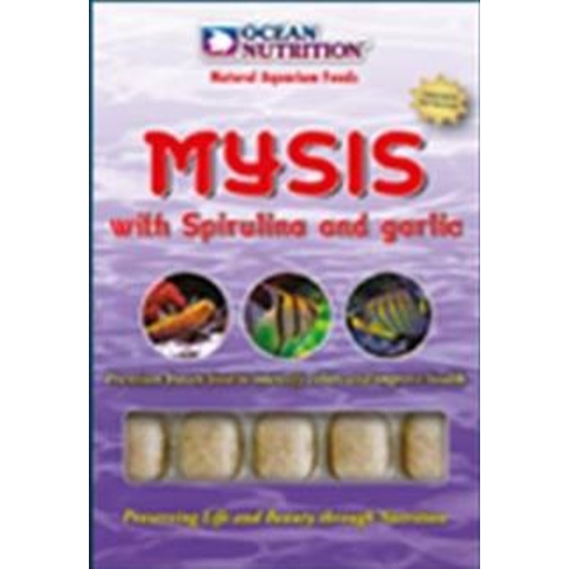 MYSIS WITH SPIRULINA   & GARLIC CUBE TRAY 100G