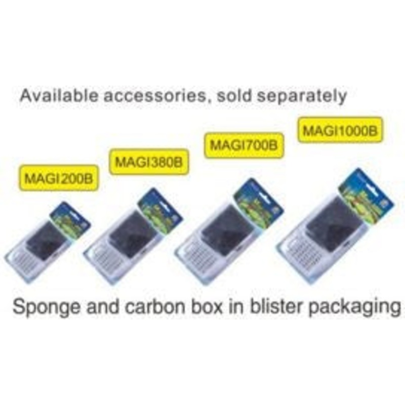 Spare parts for aquarium filters MAGI