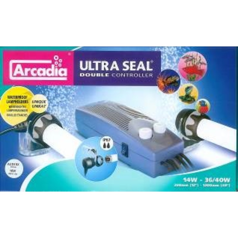 ULTRA SEAL DOUBLE CONTROLLERS FOR T8 WATERPROOF