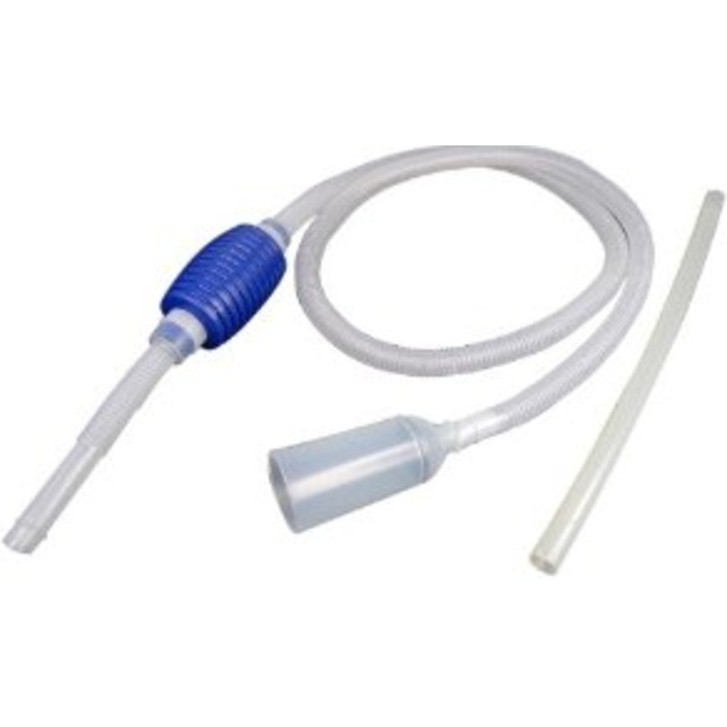 GRAVEL CLEANER WITH HAND PUMP