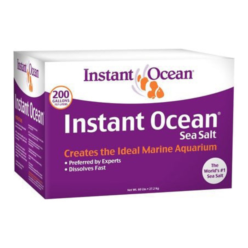 Instant Ocean 200 gallon salt box