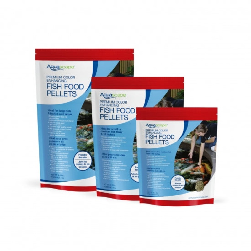 Aquascape Premium Color Enhancing Fish Food Pellets