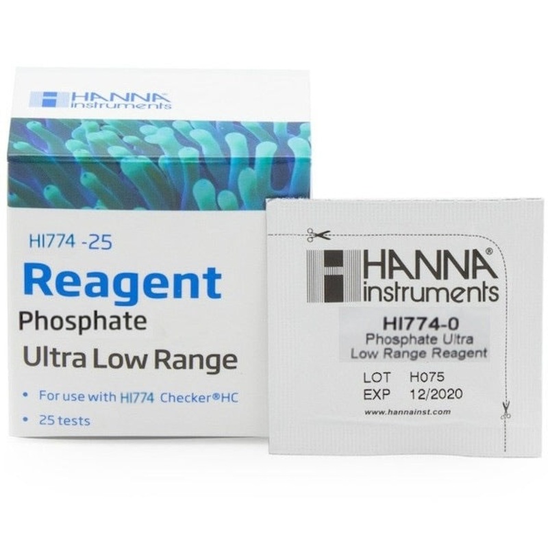 Hanna Instruments - HI774-25 Marine Phosphate ULR Reagent (25 Tests)