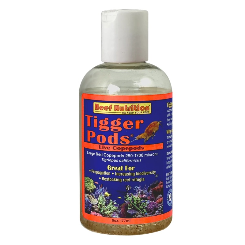 Reef Nutrition - Tigger Pods - 6oz - Live Copepods