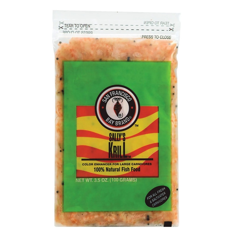 San Francisco Bay Brand - Frozen Food - Frozen Krill Flatpak 3.5oz