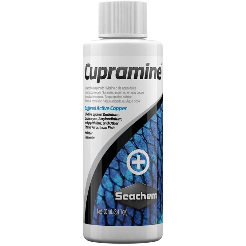 Seachem - Cupramine Buffered Active Copper 3.4oz