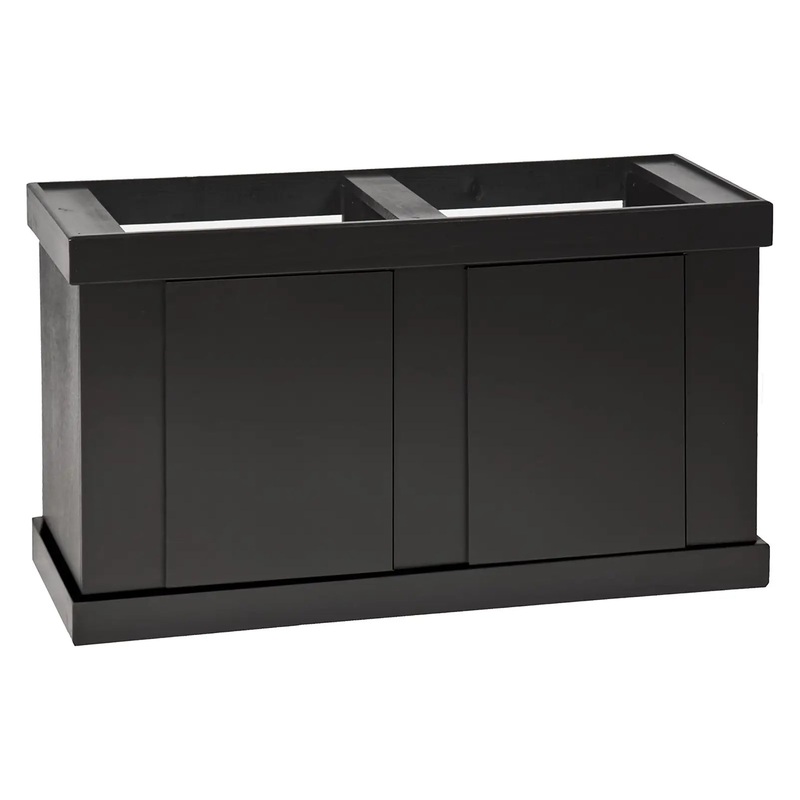 Seapora / Marineland - 55 gallon black stand 48x13x20