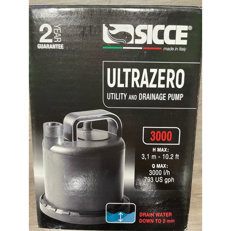 SICCE - Ultra Zero Utility and Drainage Pump