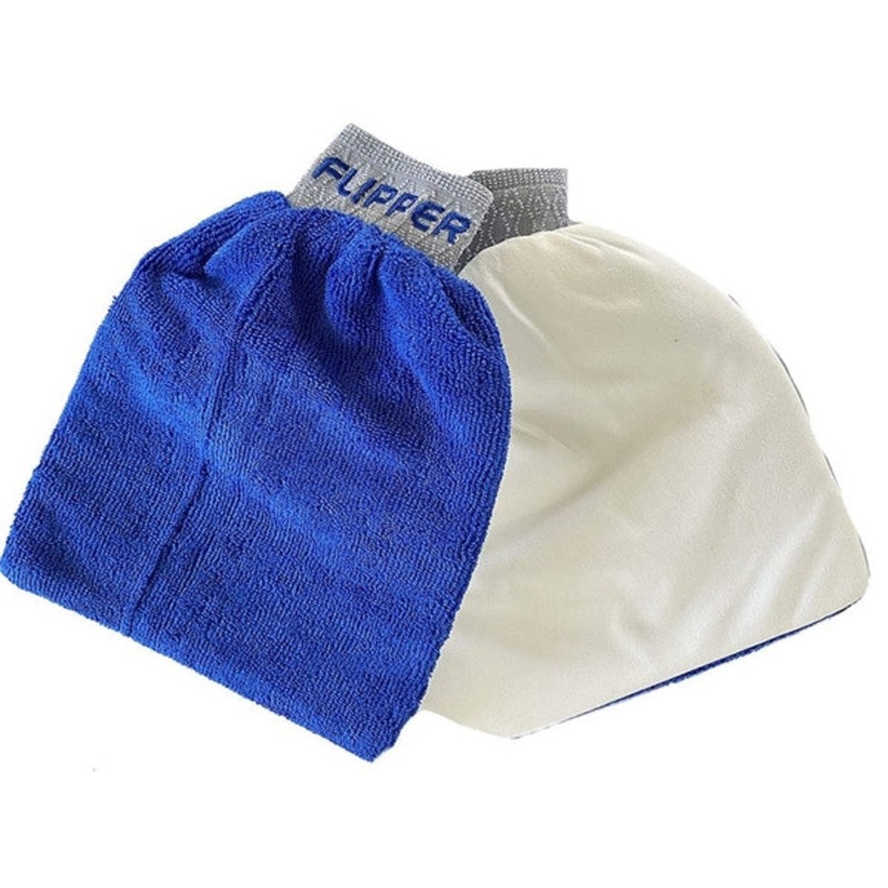 Flipper Glass Cleaner - Flip-Mitt 2 pack
