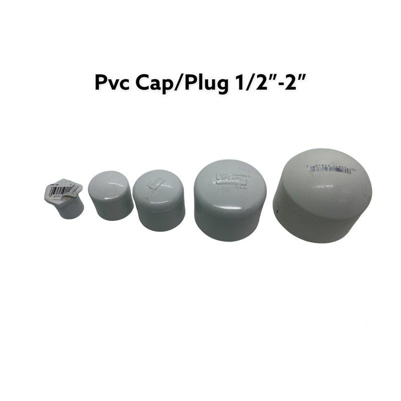 Plumbing Parts - Plug/Cap PVC Slip 1/2"-2"